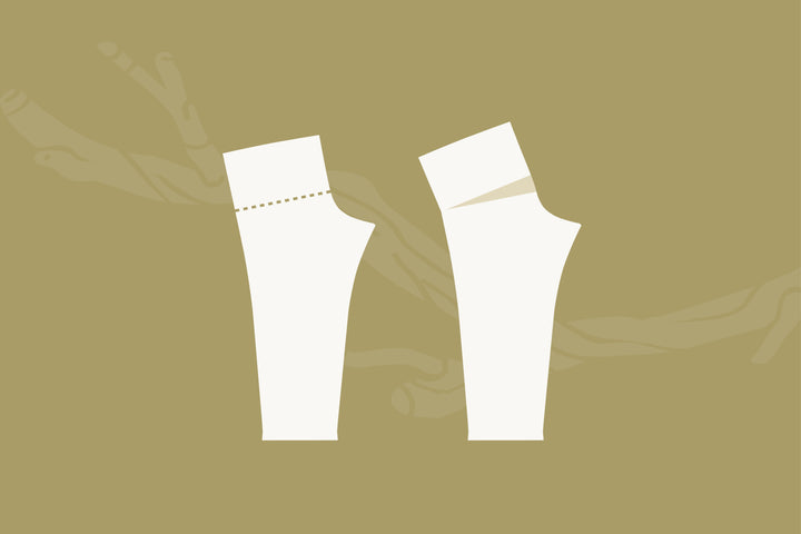 Front and Back Rise Adjustments for Pants for Full-time Wheelchair Users - Rainhaven, Shore, Fernway, Cove, Coastal