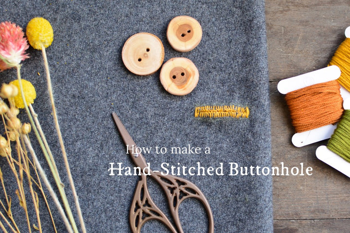 How to Make a Hand-Stitched Buttonhole