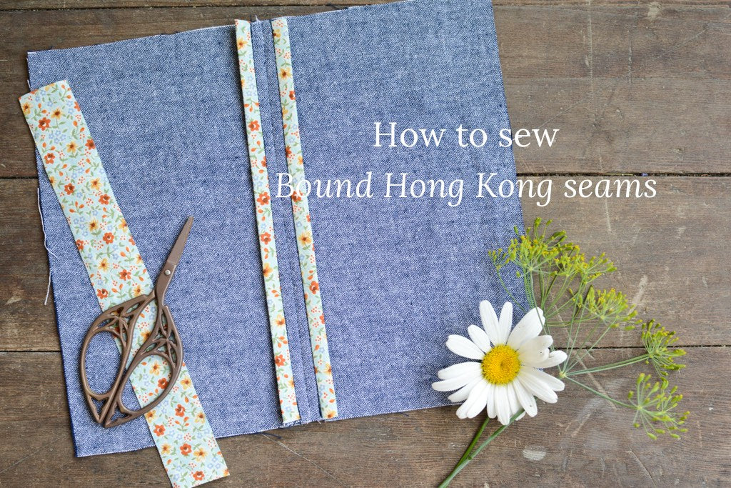 How to Sew Bound Hong Kong Seams Twig + Tale