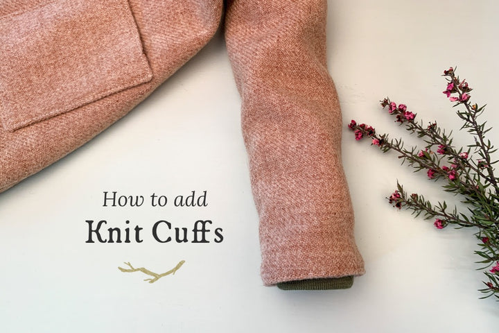 How to Add a Knit Cuff