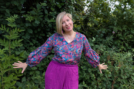 Vista Top sewing pattern from Twig and Tale