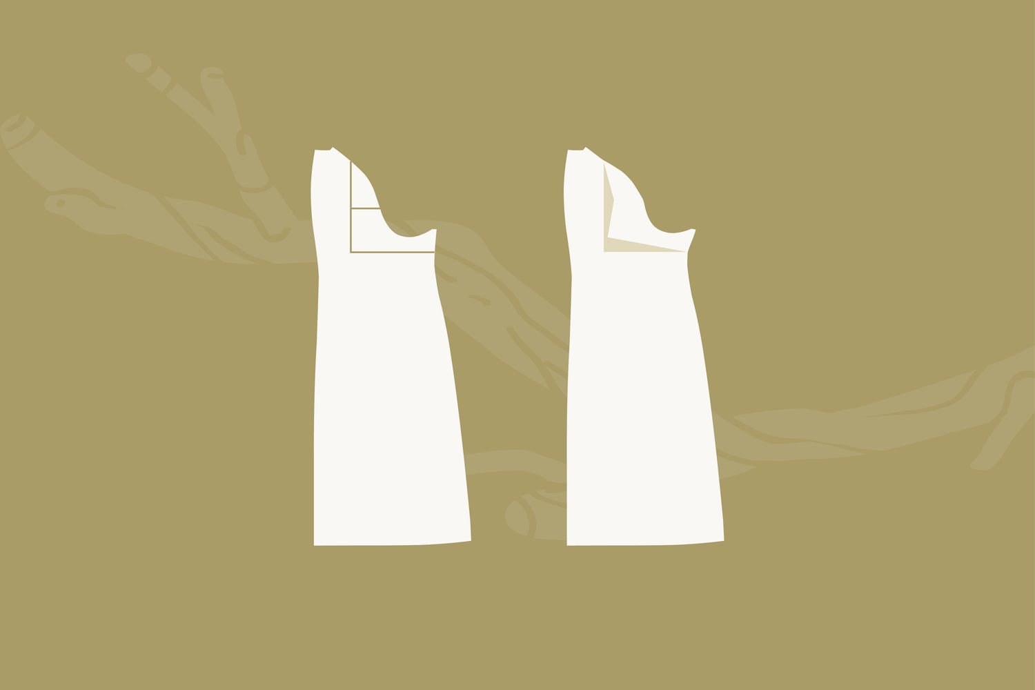 Broad Back Adjustment for a Raglan Sleeve - Grove