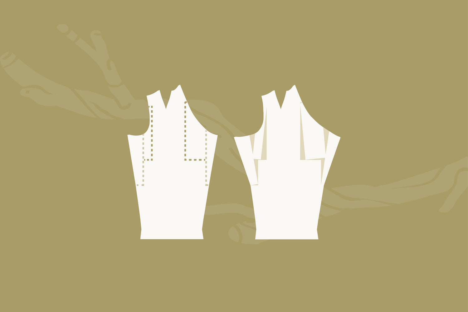 Fuller Upper Arm Adjustment for Raglan Sleeve with a Shoulder Dart - Grove