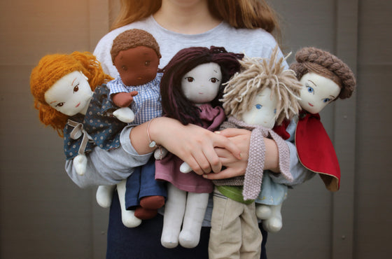 Classic Cloth Dolls + Clothes
