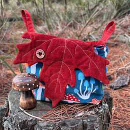 Leafy Add-on for Leaf Hip Pouch digital sewing pattern from Twig and Tale