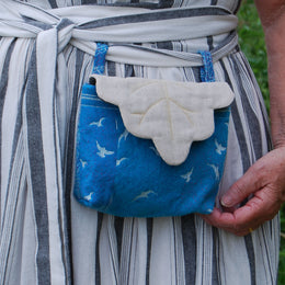 Leafy Add-on for Leaf Hip Pouch digital sewing pattern from Twig and Tale