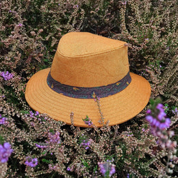 Fedora Hat digital sewing pattern and video class from Twig + Tale