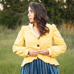 Bloom Jacket Women's Curved Fit digital sewing pattern from Twig and Tale