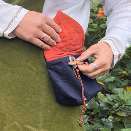 Leaf Hip Pouch digital sewing pattern from Twig and Tale