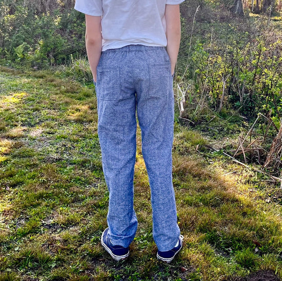 Shore Pants Men/Straight Fit PDF sewing pattern from Twig + Tale