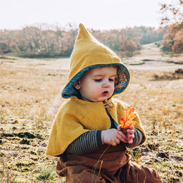 Traveller Cape Sewing Pattern - Child ~ reversible