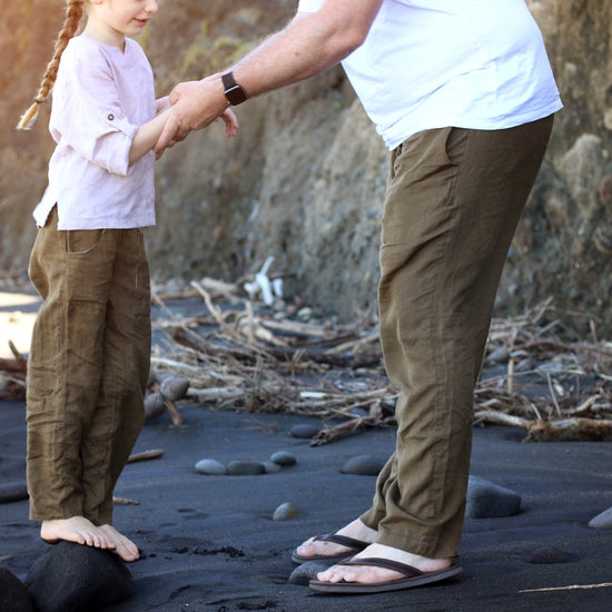 Shore Pants Men/Straight Fit PDF sewing pattern from Twig + Tale