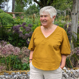 Vista Top Women's Curved Fit PDF sewing pattern from Twig + Tale