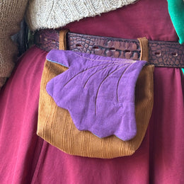 Leafy Add-on for Leaf Hip Pouch digital sewing pattern from Twig and Tale