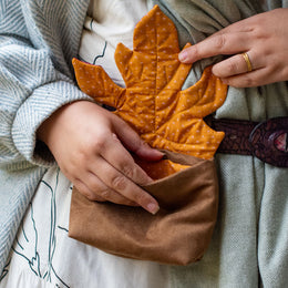 Leafy Add-on for Leaf Hip Pouch digital sewing pattern from Twig and Tale