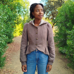 Bloom Jacket Women's Curved Fit digital sewing pattern from Twig and Tale