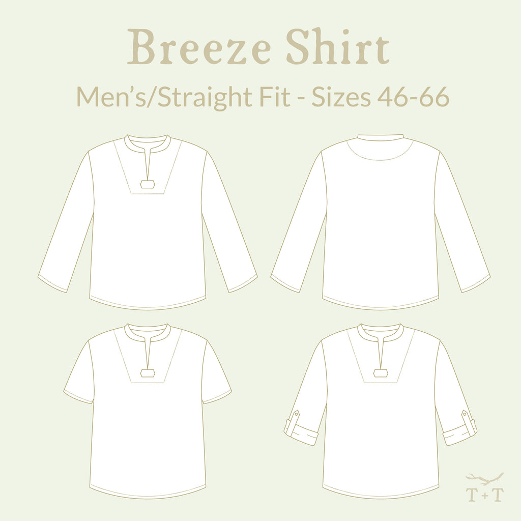 Breeze Shirt Sewing Pattern - Men's/Straight Fit – Twig + Tale breeze-shirt-sewing-pattern-men-s-straight-fit-twig-tale