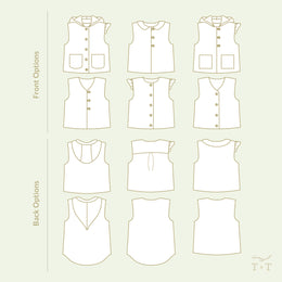Pathfinder Vest Sewing Pattern - Child