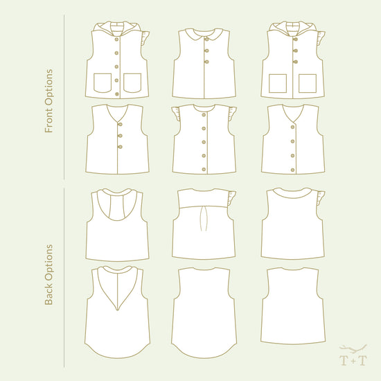 Pathfinder Vest Sewing Pattern - Child