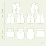 Pathfinder Vest Sewing Pattern - Men's/Straight Fit