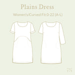 Plains Dress Sewing Pattern - Women's/Curved Fit