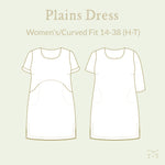 Plains Dress Sewing Pattern - Women's/Curved Fit