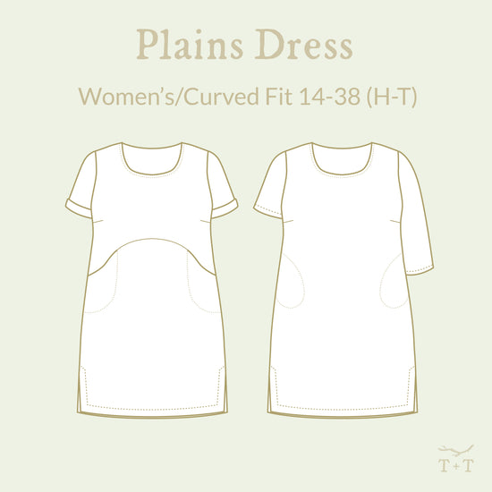 Plains Dress Sewing Pattern - Women's/Curved Fit
