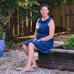 Wildflower Pinafore for adults - digital sewing pattern and video class from Twig + Tale