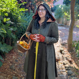 Flourish Dress Coat women's curved fit digital sewing pattern from Twig and Tale