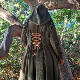 Flourish Dress Coat women's curved fit digital sewing pattern from Twig and Tale