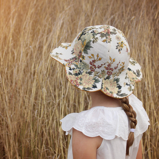 Flower Add-on Sewing Pattern - Baby, Child + Adult ~ for Sunny Hat
