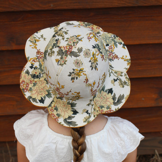 Flower Add-on Sewing Pattern - Baby, Child + Adult ~ for Sunny Hat