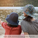 Sunny Hat Sewing Pattern - Baby, Child + Adult