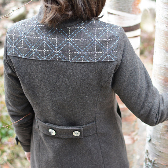 Women's Forester Coat - PDF digital sewing pattern by Twig + Tale 4