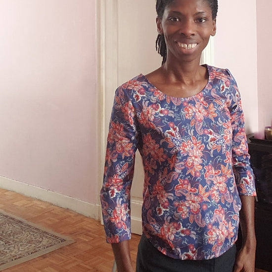 Scenic Top PDF sewing pattern from Twig + Tale