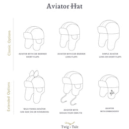 Aviator Hat - Twig and Tale - PDF digital sewing pattern 2