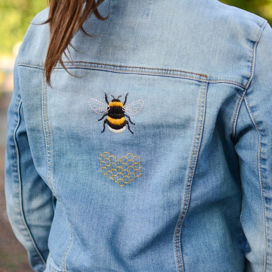 BUNDLE Bee Embroideries ~ Digital Pattern + Video