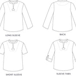 Breeze Shirt PDF Digital Sewing Pattern by Twig and Tale 20