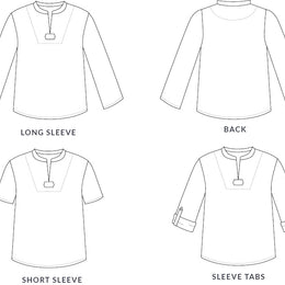 Breeze Shirt PDF Digital Sewing Pattern by Twig and Tale 20