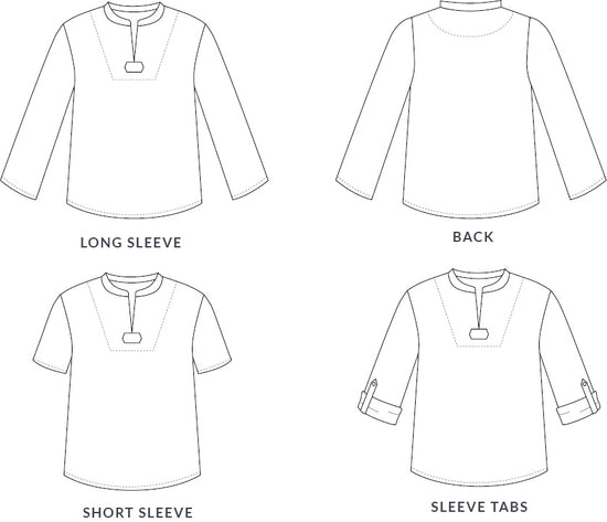  Breeze Shirt PDF Digital Sewing Pattern by Twig and Tale 20