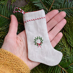 Christmas embroidery designs - advent calendar - PDF embroidery pattern from Twig + Tale
