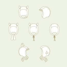 Evergreen Bonnet Sewing Pattern - Views