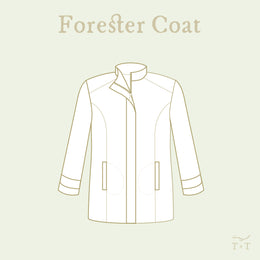 Forester Coat Sewing Pattern - Men's/Straight Fit
