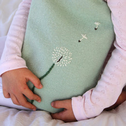 Hot Water Bottle Cover Sewing Pattern - Dandelions - Twig + Tale - Digital PDF Download - 3