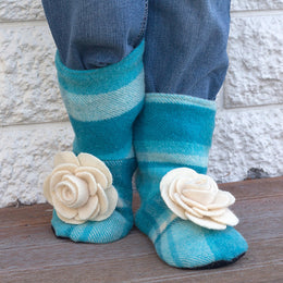 Tie Back Boots - Adult sizes - PDF digital sewing pattern by Twig + Tale 16