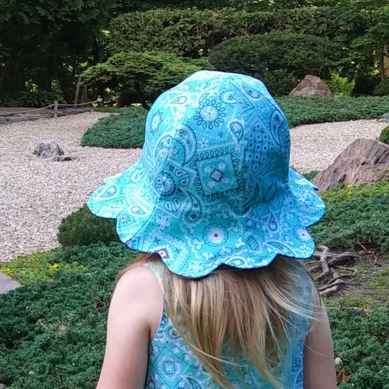 Sunny Hat Flower Add-On PDF sewing pattern from Twig + Tale