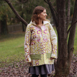 Grove Coat for Women/Curved Fit PDF sewing pattern from Twig + Tale