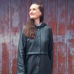 Grove Coat for Women/Curved Fit PDF sewing pattern from Twig + Tale