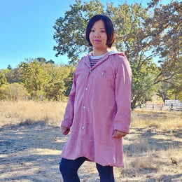 Grove Coat for Women/Curved Fit PDF sewing pattern from Twig + Tale