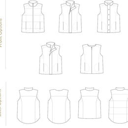 Trailblazer Vest Sewing Pattern - Men's/Straight Fit